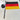 14x21cm Bureauvlag van Duitsland vlag hangend polyester de deu duits Deutschland duitsland