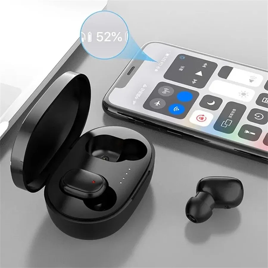 TWS A6S Headset Draadloze Oordopjes Bluetooth Hoofdtelefoon Sport LED Display