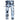 Men s Embroidered Patchwork Ripped Jeans without Belt Slim Fashion High Street