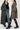 Cashmere Buttonless Cardigan Coat, Long Sleeve, Long Shawl, Light Luxury, Plus