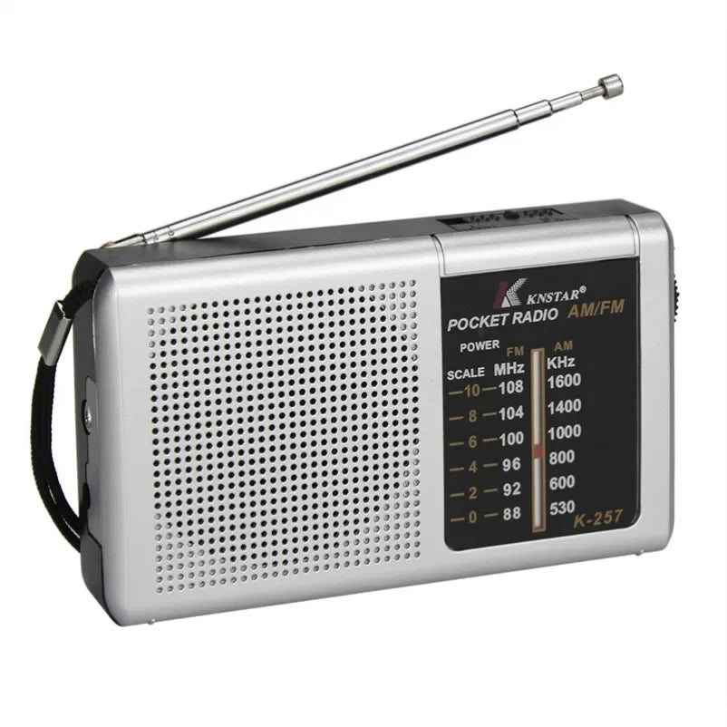 Portable Multi Functional Low Power Radio AM FM Mini Two Band Walkman Battery