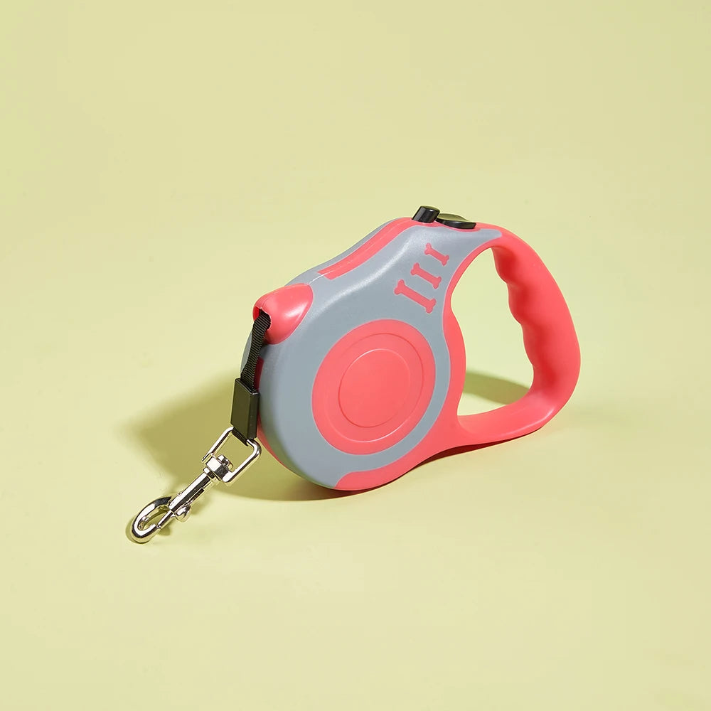 3m 5m Dog Leash for Small Dogs Cat Automatic Retractable Durable Nylon Lead