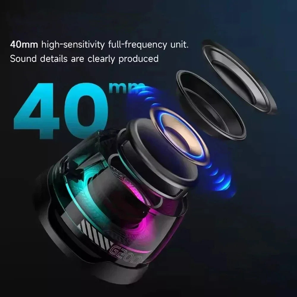 Mini Portable Bluetooth Speaker G200 RGB Color Light Magnetic Speaker Bt5.3