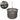Outdoor Tableware Big Capacity Aluminum Alloy Camping Picnic Hanging Cookware