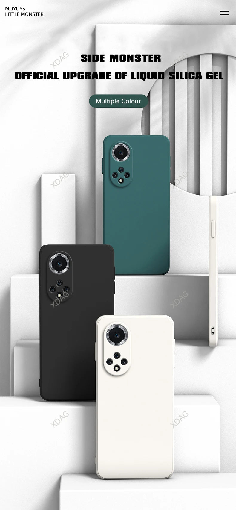 Eenvoudige telefoonhoes voor Huawei Nova9 Nova 9 Pro SE 9Pro 9SE 5G Hoge kwaliteit vierkant