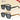 Caterside Retro Punk Sunglasses Men Vintage Flat Top Double Bridges Sun