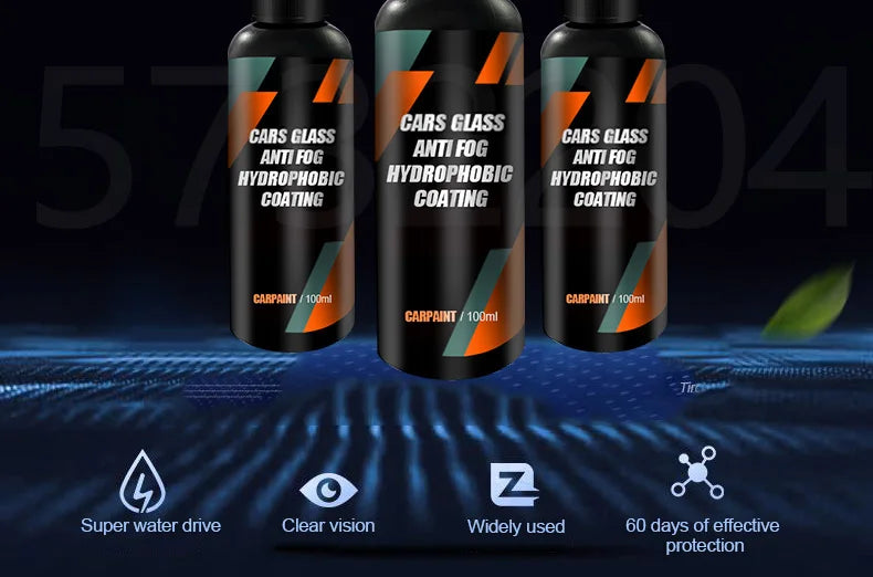 Auto Water Repellent Spray Anti Rain Coating For Cars Glass Hydrophobic Anti