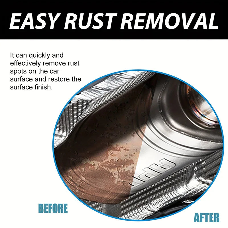 Motorcycle Metal Rust & Wheel Hub Rust Scratch Repair Wax Agent Car Metal