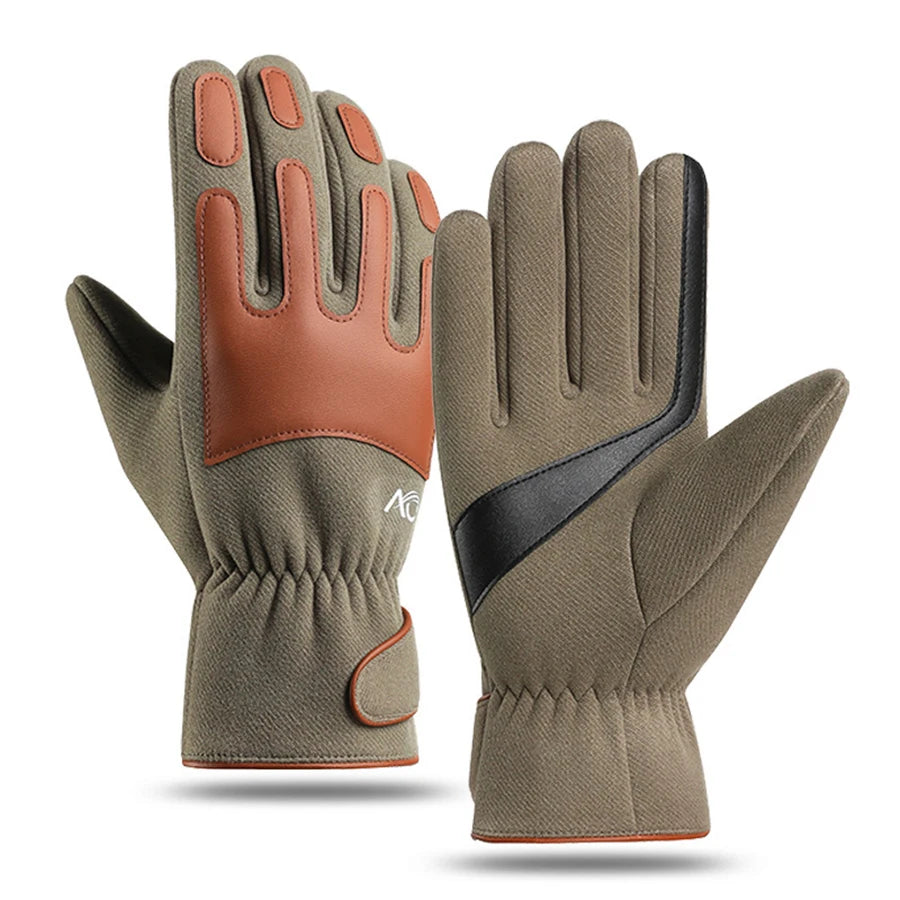 Buitenjas voor heren, herfst en winter, fluweel, winddicht, antislip, warm, fietssport