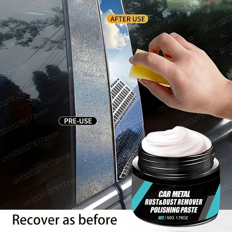 Motorcycle Metal Rust & Wheel Hub Rust Scratch Repair Wax Agent Car Metal