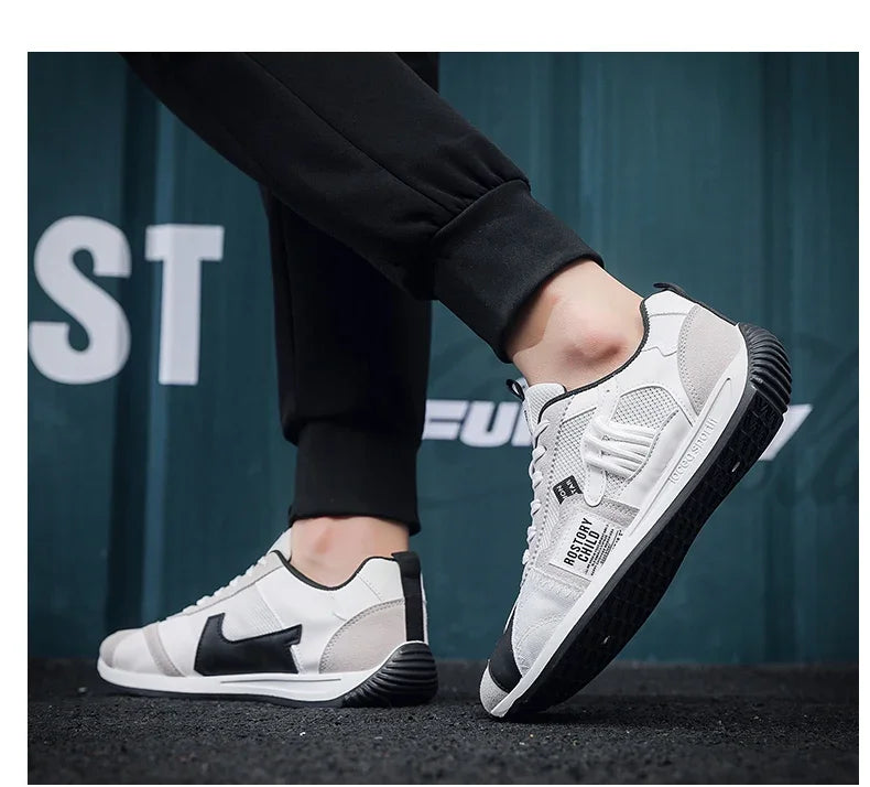 Autumn Breathable Men s Casual Shoes Sporty Thick Bottom Popular Internet Red Summer Trendy Shoes