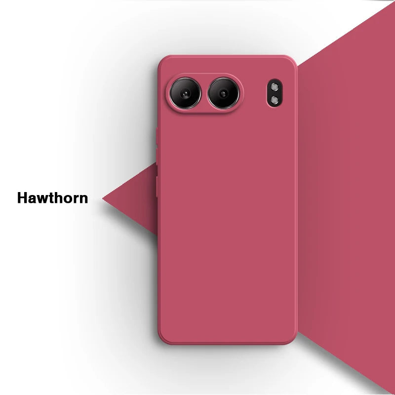 Eenvoudige vloeibare siliconen hoes voor OnePlus Nord 4 5G 6.74 Cph2663 lens