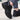 Black Leather Men Work Safety Shoes Steel Toe Cap Anti Smashing and Anti