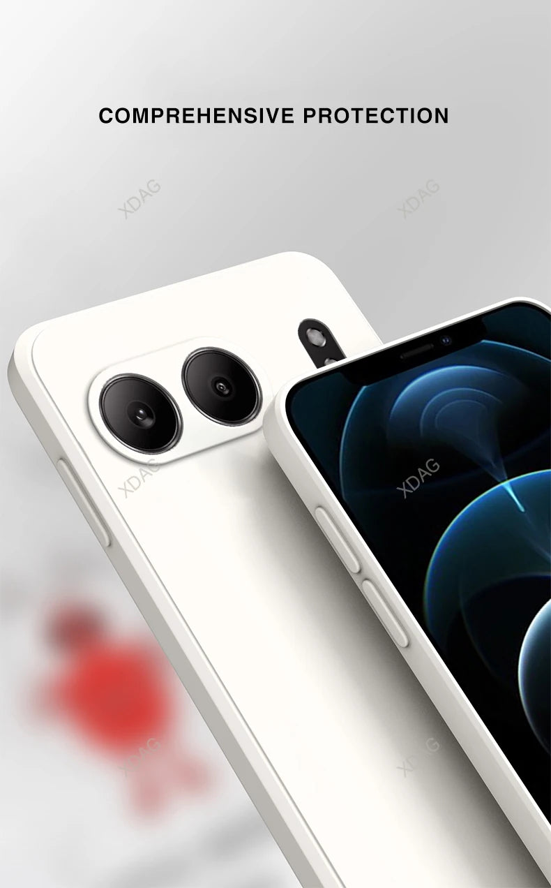 Eenvoudige vloeibare siliconen hoes voor OnePlus Nord 4 5G 6.74 Cph2663 lens