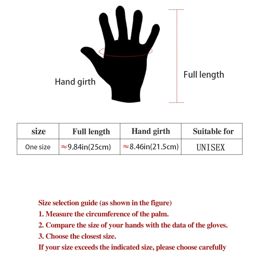 Winterfiets handschoenen voor heren, antislip, touchscreen compatibel, winddichte voering