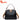 Yogodlns Luxury Splicing Handbag For Women PU Leather Bucket Shuolder Bag
