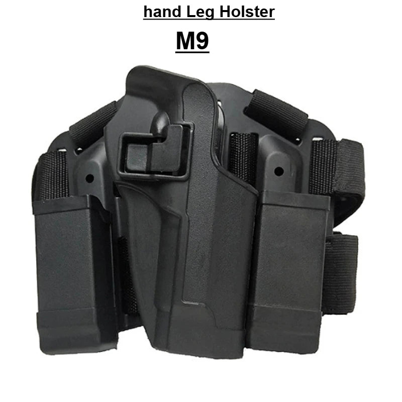 Tactical Gun Pistol Holster for G ock 17 19 USP 1911 M92 P226 Sig Outdoor Hidden Leather Holster
