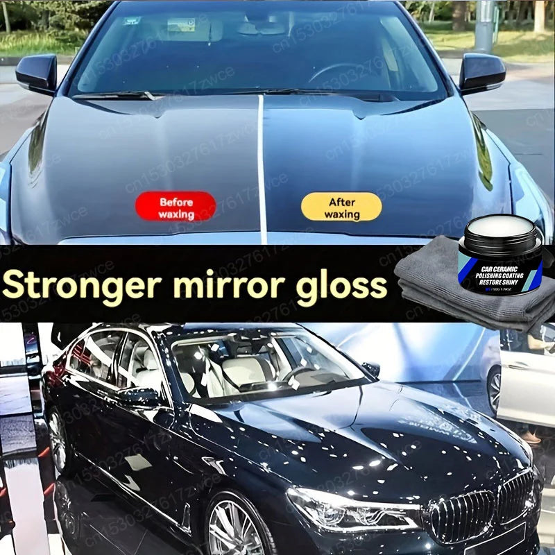 Ceramic Nano Polish Wax for Car Paint Scratch Repair Coating Plated Crystal
