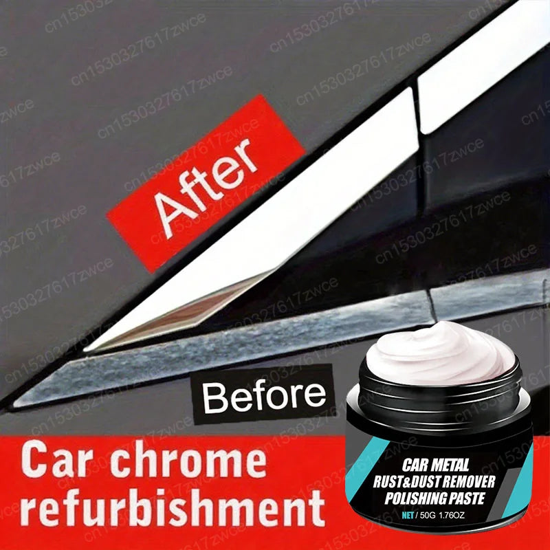 Motorcycle Metal Rust & Wheel Hub Rust Scratch Repair Wax Agent Car Metal
