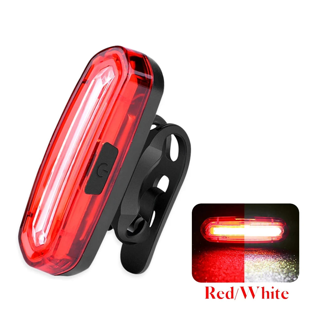 MTB Racefiets Achterlicht USB Oplaadbaar LED Fiets Achterlicht Eenvoudig te Installeren