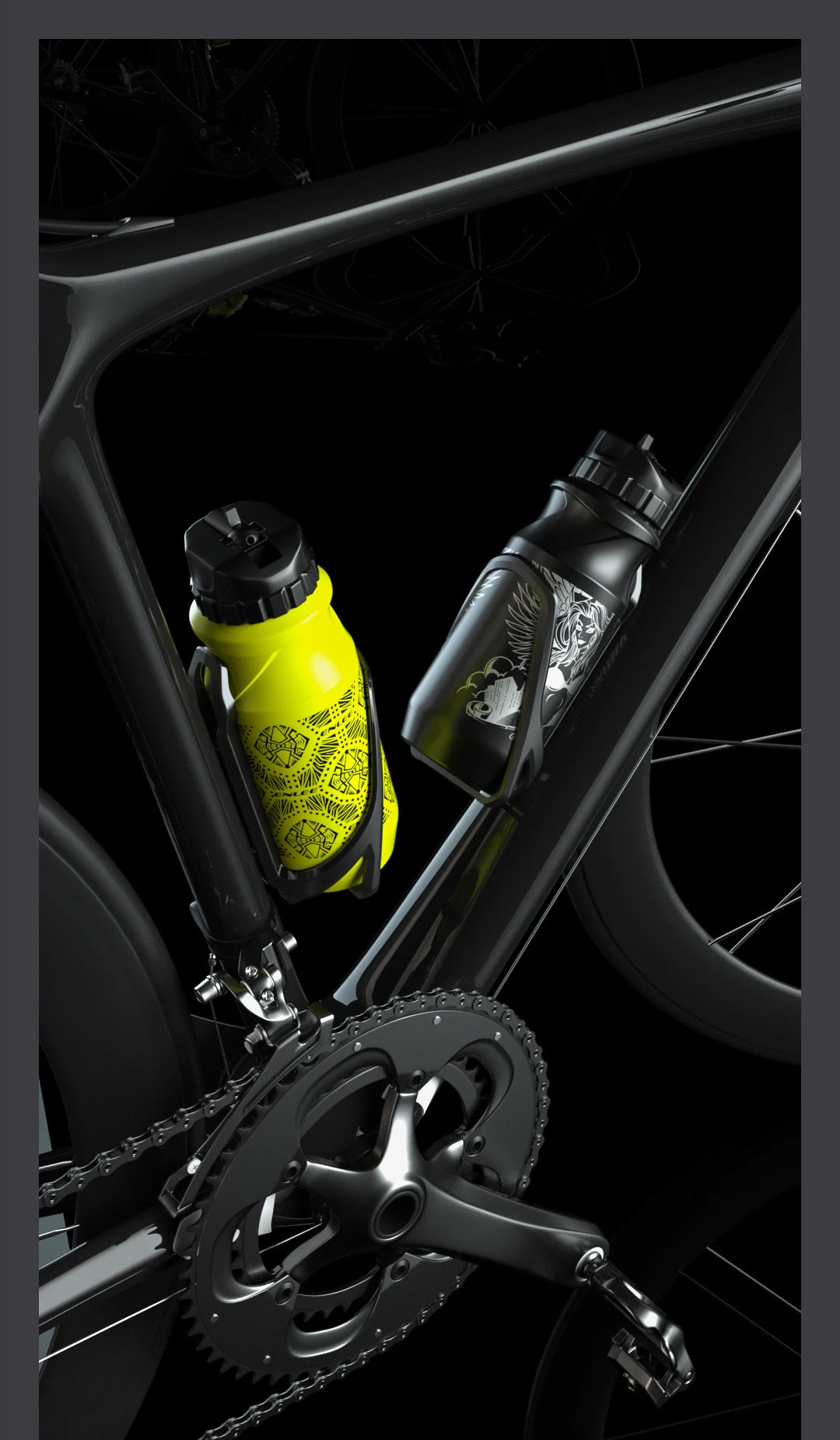 Enlee 650ml Fiets Waterfles Voedselveilig Sport Fitness Hardlopen Fietsen