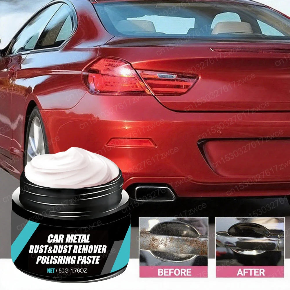 Motorcycle Metal Rust & Wheel Hub Rust Scratch Repair Wax Agent Car Metal