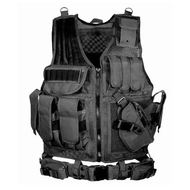 Multi Pocket Swat Army Tactical Vest Jungle Combat Body Armor Vests Security