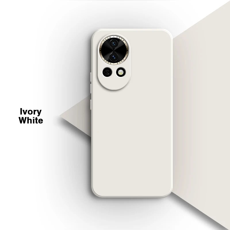 Vloeibare siliconen telefoonhoes voor Huawei Nova13 Nova 13 Pro 13Pro 5G-camera