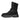 Mens Mid Calf Boots lace up with fur Designer Leather Buckle Strap Boots Fashion Motorcycle Boots