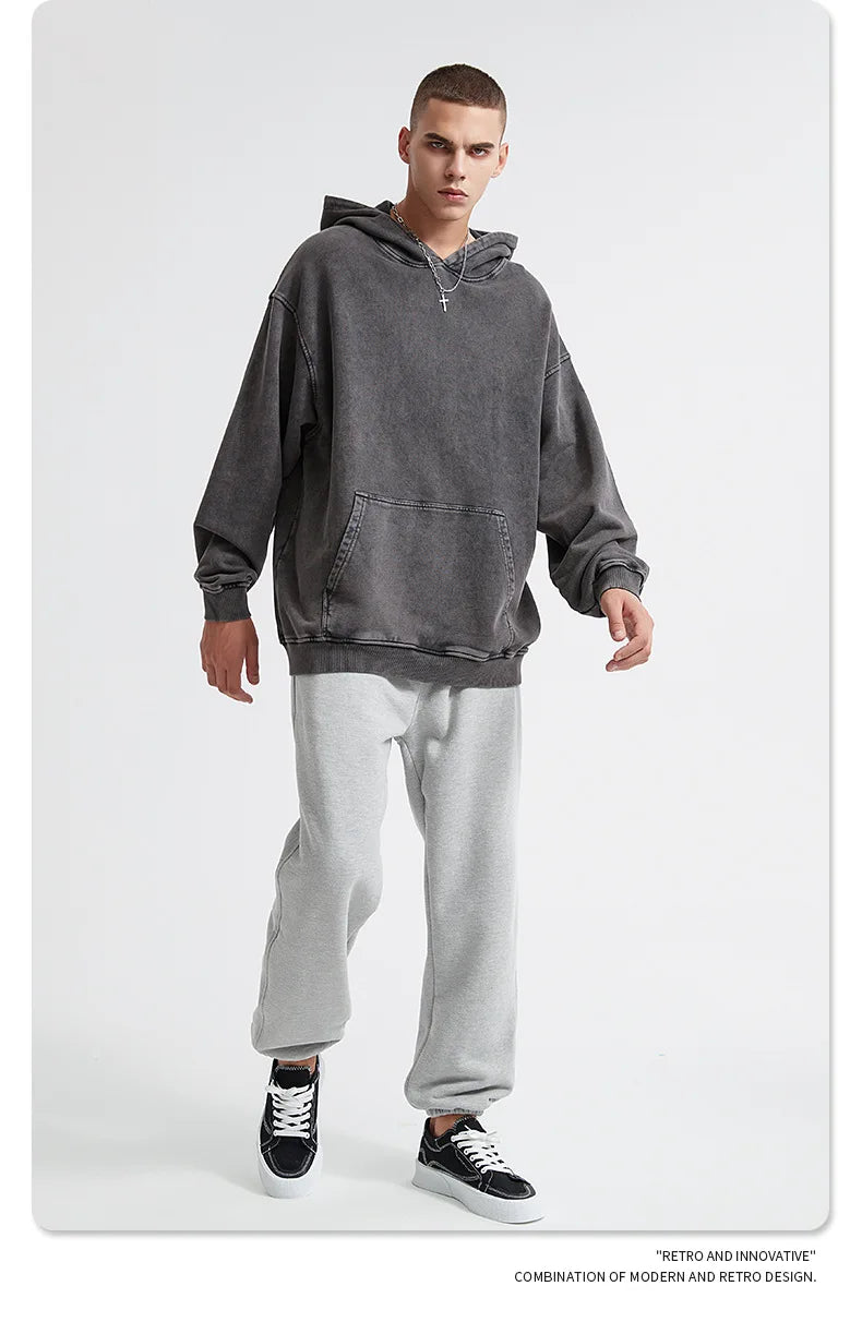 Bornladies Retro Verdikte Hoodie Mode Warme Trui 100% Katoen Dames Trend