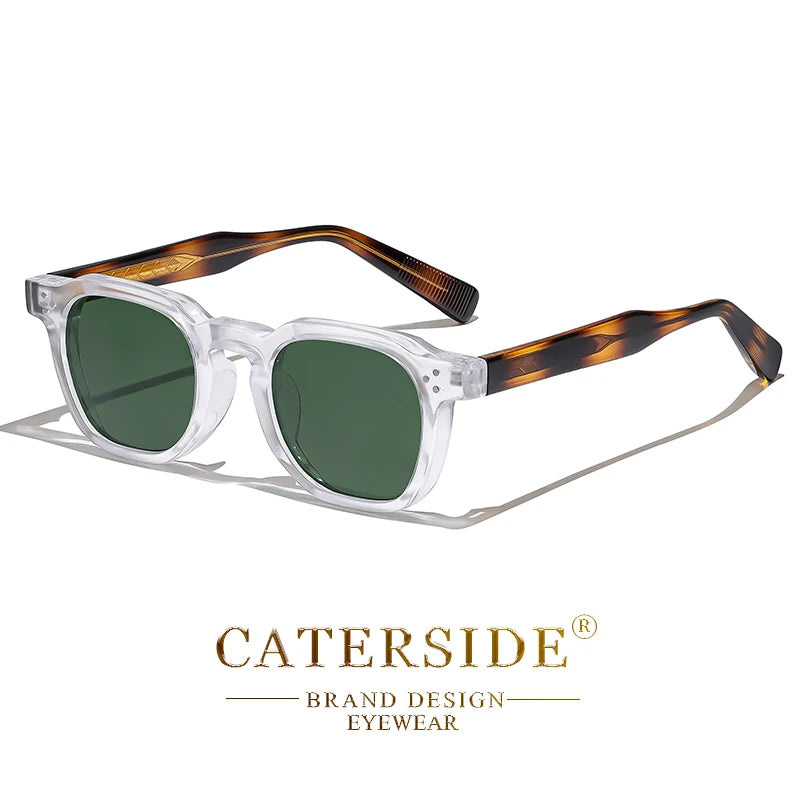 Caterside Retro Punk Men Sunglasses Square Personalized Design Glasses Women s