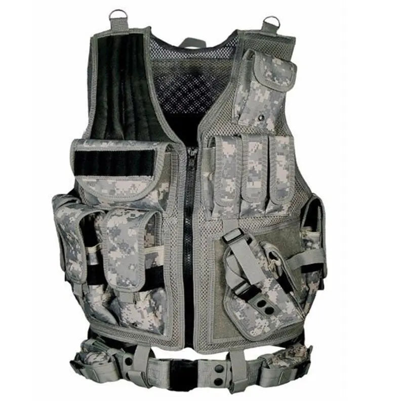 Multi Pocket Swat Army Tactical Vest Jungle Combat Body Armor Vests Security