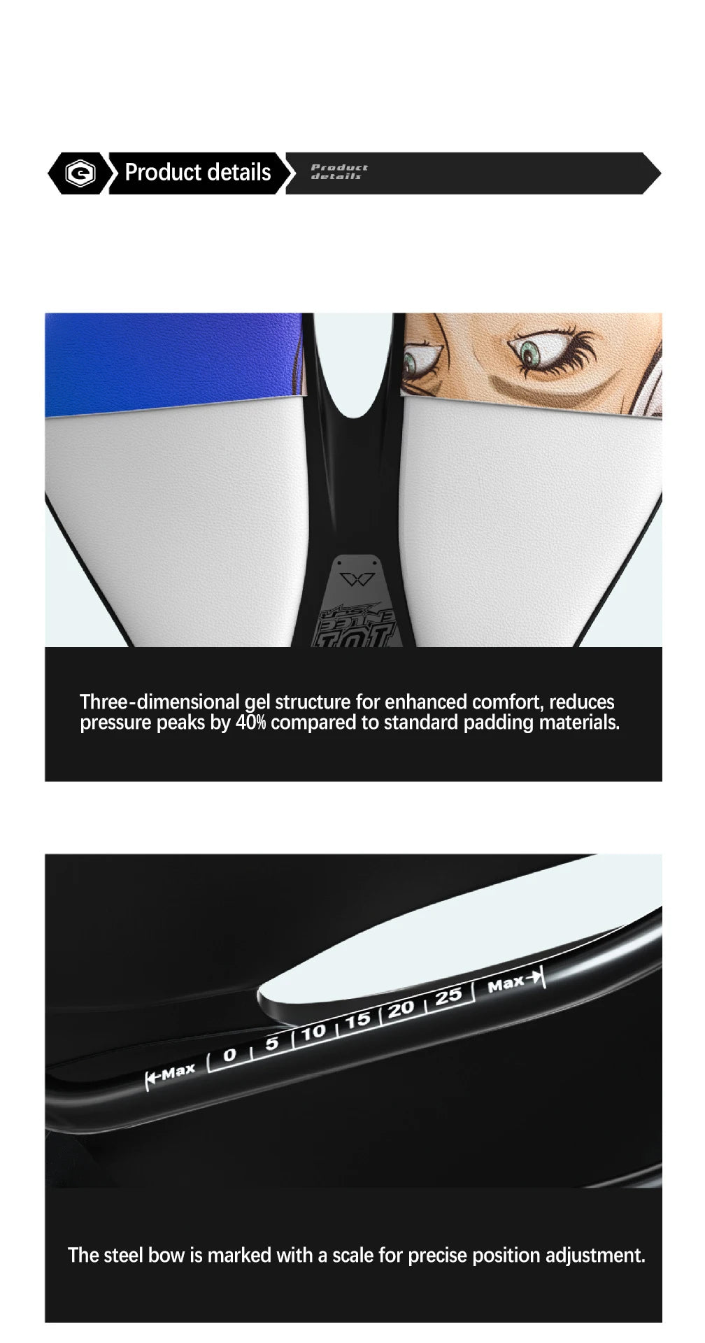 Enlee Bicycle Hollow Seat Personality Trend Korte Neus Mountainbike Racezadel