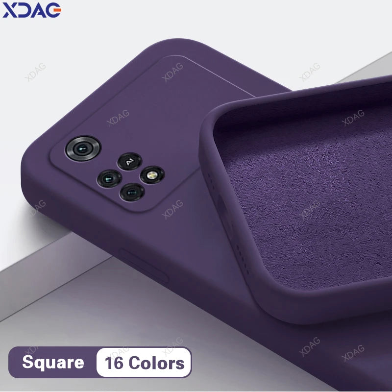 Mobiele telefoonhoesje voor Xiaomi Poco M4 Pro M4Pro 5G Eenvoudige lensbescherming