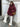 Bornladies Winter Women Wine Red Hooded Puffer Coat Drawstring Waist Zipper Warm