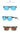 Cool Color Kdeam Brand Design Luxury Polarized Sunglasses For Men Square Sun