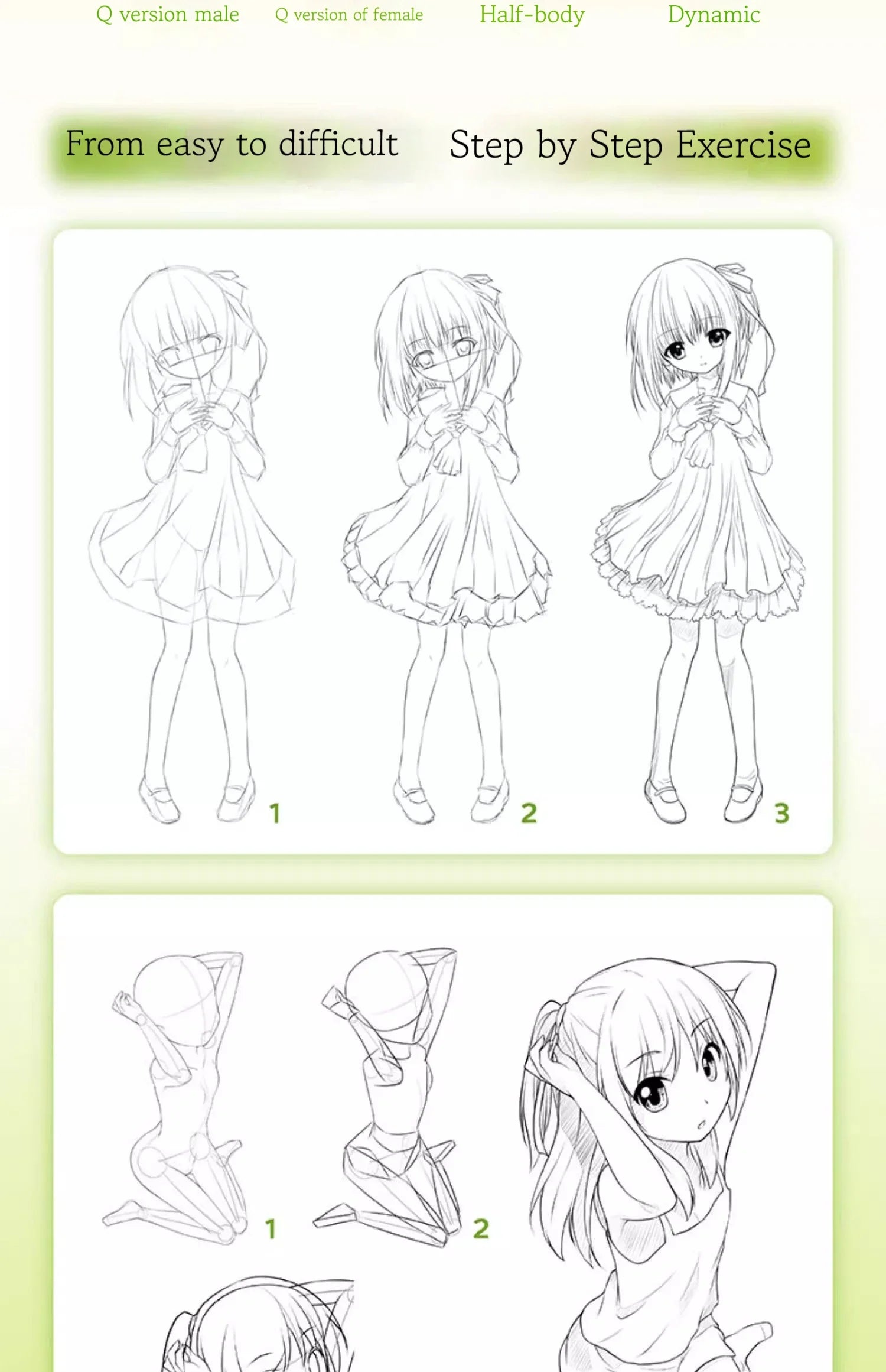 Cartoon Coloring Book Beginner Painting Technique Workbook Comic Manga Images