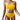 Of The Season Multi Color Bikini Strapless Sexy Fashionable Separate Swimsuit