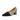 A Style of Women s Thick heeled French style Color blocked Shallow moused Pointed toe Mid heel