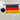 14x21cm Bureauvlag van Duitsland vlag hangend polyester de deu duits Deutschland duitsland
