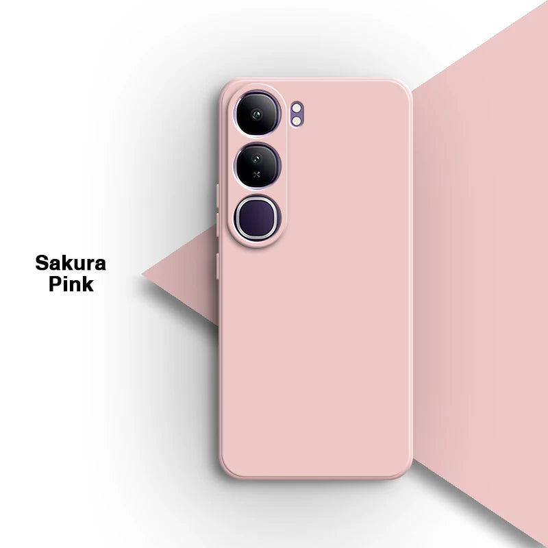 Accessoires voor Vivo V40 Lite IDN 5G 6.67 V2417 Simple Telefoonhoesje Vloeibaar