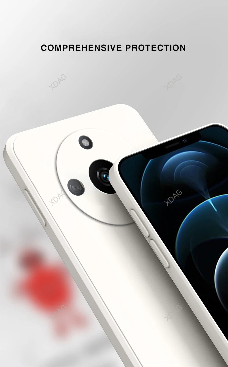 Telefoonhoesje voor Oppo Realme 11 Pro 11Pro Plus Pro+ 5G Eenvoudige lensbescherming