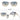 Caterside Retro Rimless Square Sunglasses Men Women Uv400 Small Gradient Sun