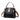 Yogodlns Luxury Splicing Handbag For Women PU Leather Bucket Shuolder Bag