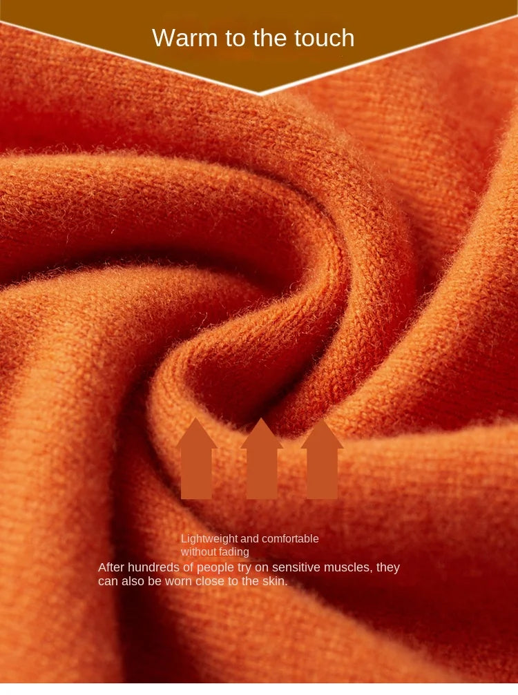 Cashmere Sweater O neck Pullovers Men s Loose Oversized M 3XL Knitted Bottom Shirt Autumn Winter