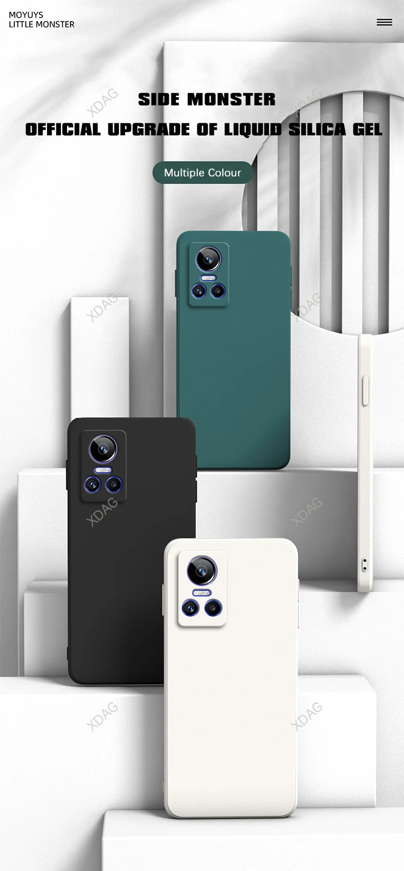 Matte achterkant voor Oppo Realme GT Neo3 T Neo 3 3T Neo3T 5G Zachte snoepvloeistof