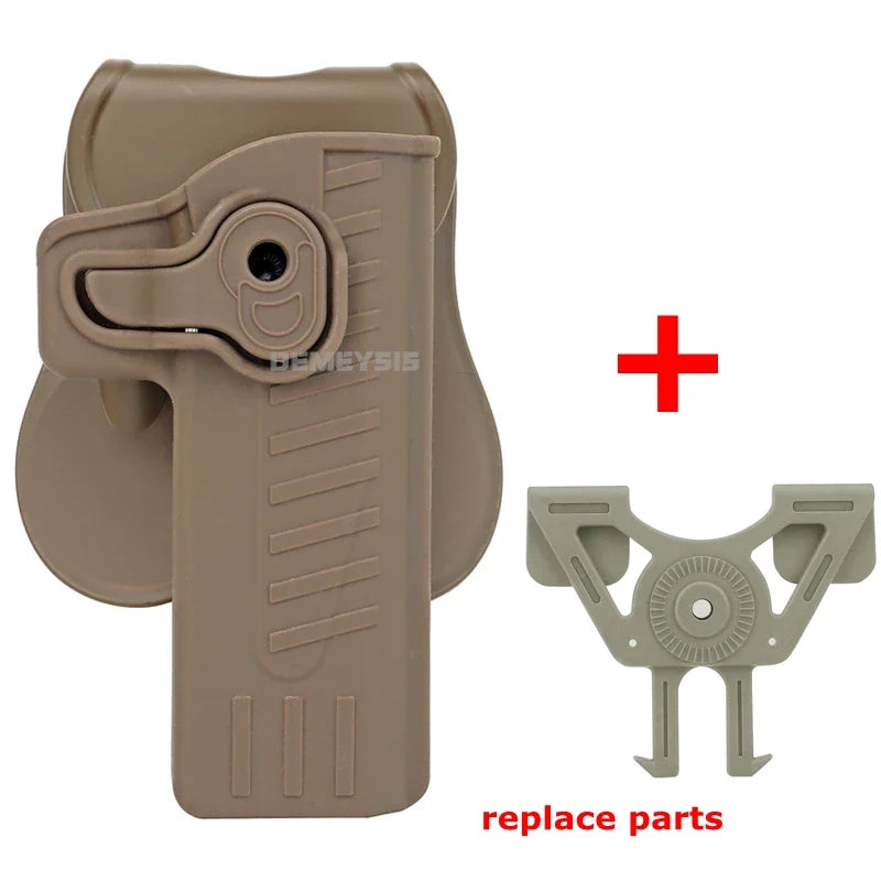 Tactical Gun Holster Men Hunting Shooting Gun Waist Belt Holster for