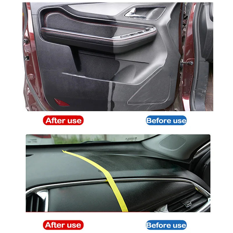 Car Plastic Restore Coating Agent Auto Plastic Rubber Exterior Repair Clean