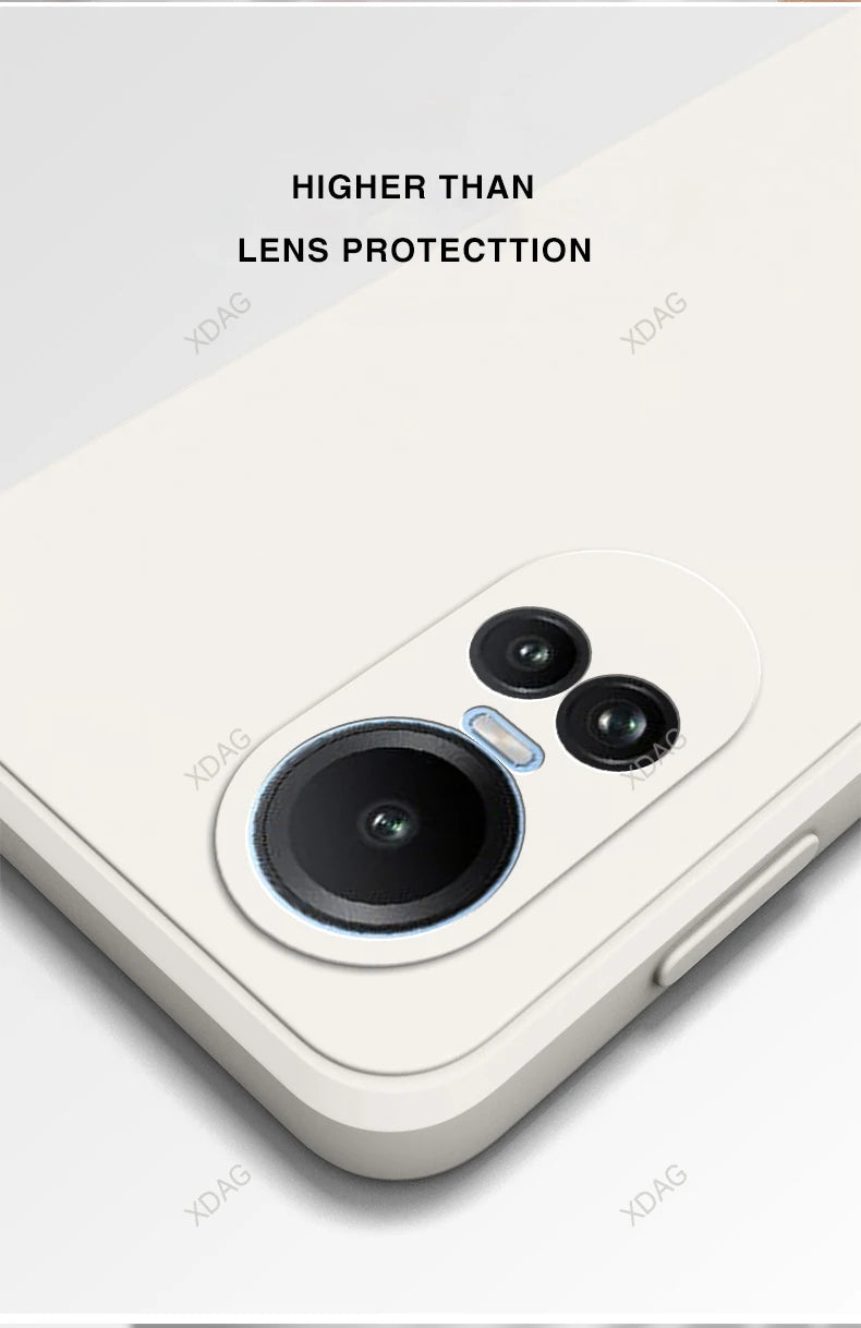 Interne, vlokken telefoonhoes voor Oppo Reno 10 Reno10 Pro 10Pro 5G Global