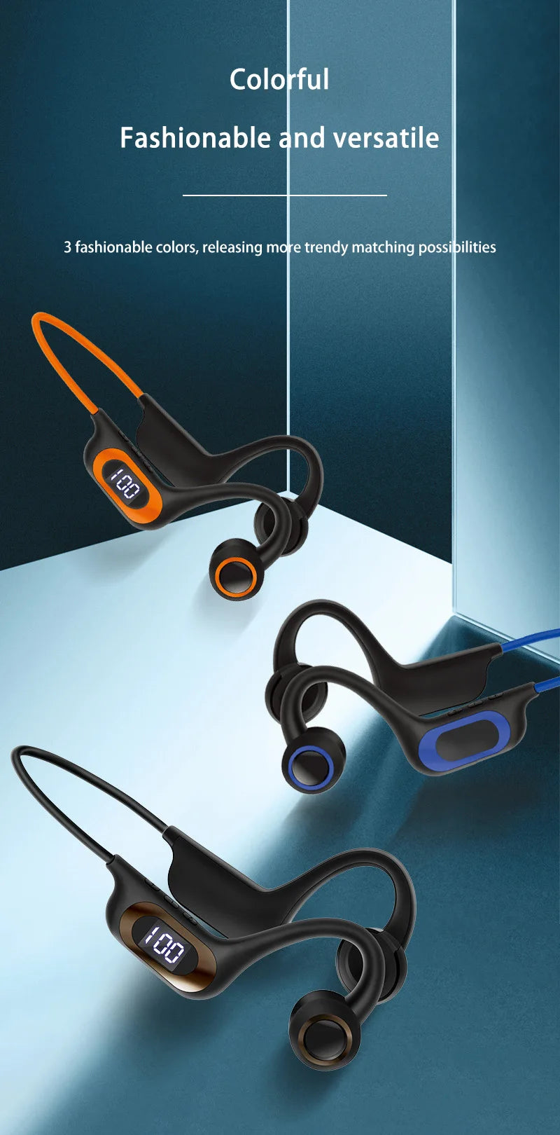 G3 Bone Conduction-hoofdtelefoon Air Conduction Bluetooth-hoofdtelefoon Draadloos